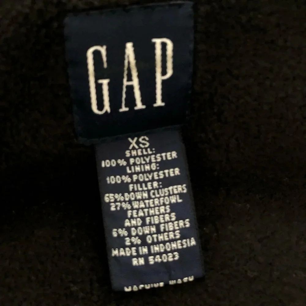 Vintage Gap Kids Yellow‎ Puffer Vest Jacket unisex